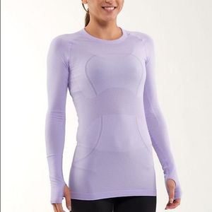 Purple swiftly tech long sleeve